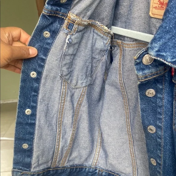 Levi's Blue Jean Jacket Classic Denim Style